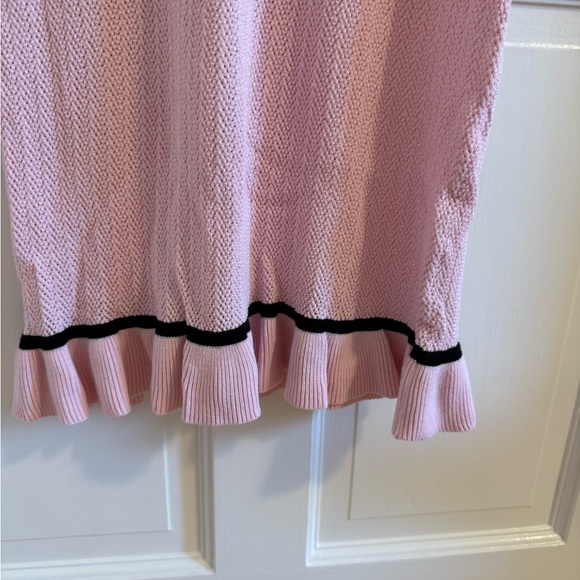 MAJORELE Alessie Mini Dress in Light Baby Pink - Picture 6 of 10